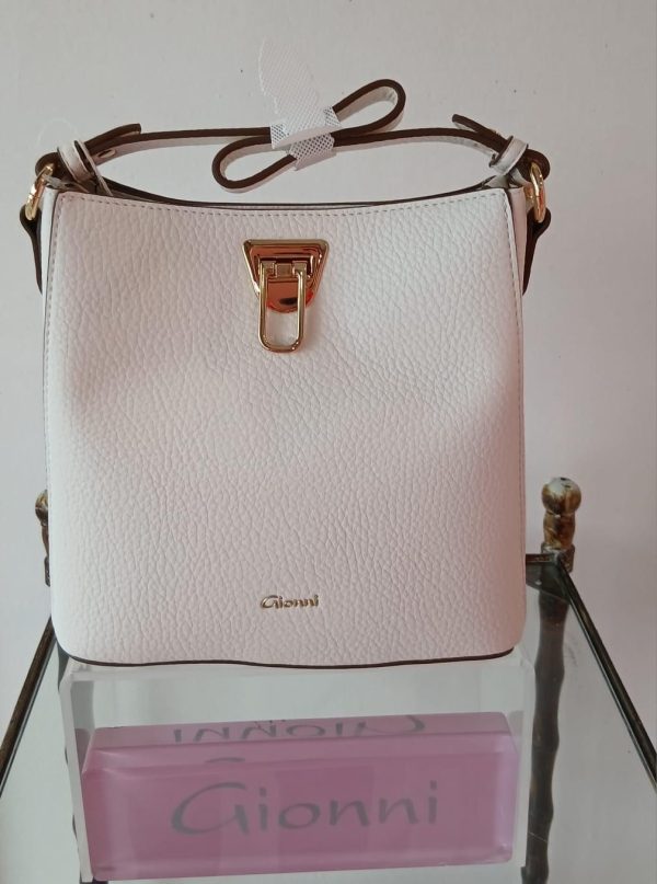 Gionni Starfish North South Crossbody Beige Bag