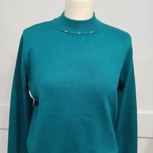 Castle Marine Turtle Jumper with Pearls