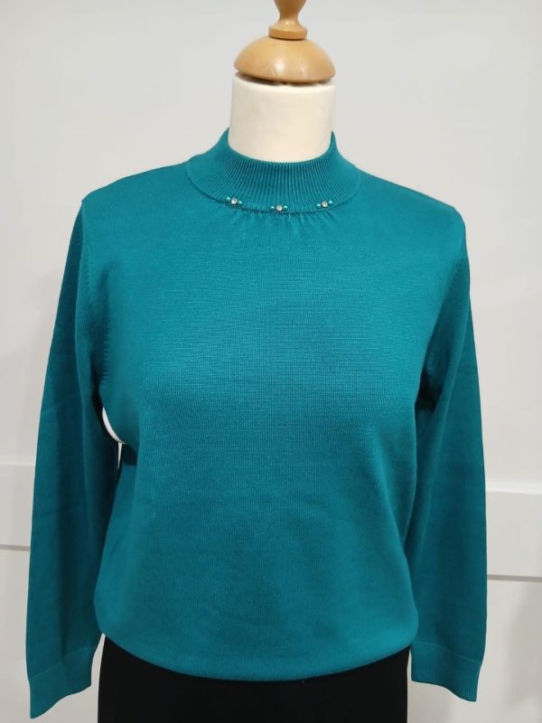 Castle Marine Turtle Jumper with Pearls