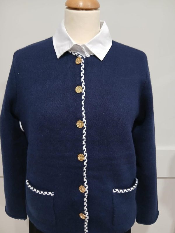 Castle Night Sky Jacket with Fancy Trim