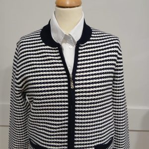 Castle Night Sky / White Jacket with Zip