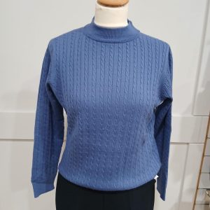 Castle Denim Baby Cable Turtle