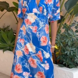 Kate & Pippa Kimberley Midi in Blue Dress